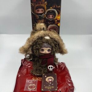 Maymei Winter Weirdness Rebel Bear Plush Pendant Keychain Blind Box Figure
